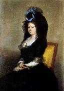 Francisco de goya y Lucientes Dona Narcisa Baranana de Goicoechea oil